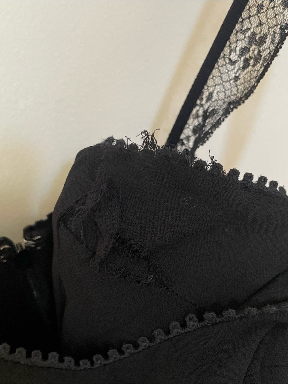 Reformation Wynton Midi Dress Black Lace 2 $278 - Picture 7 of 8